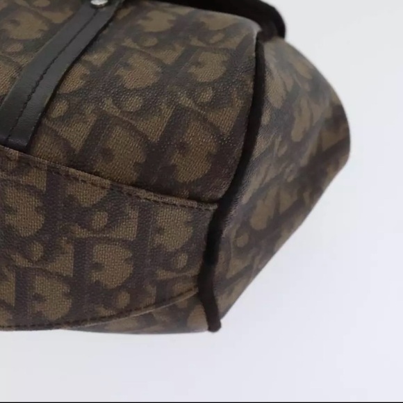 SOLD ON DIFFERENT PLATFORM!  Diorissimo Romantique Trotter Bag Brown - Picture 8 of 11